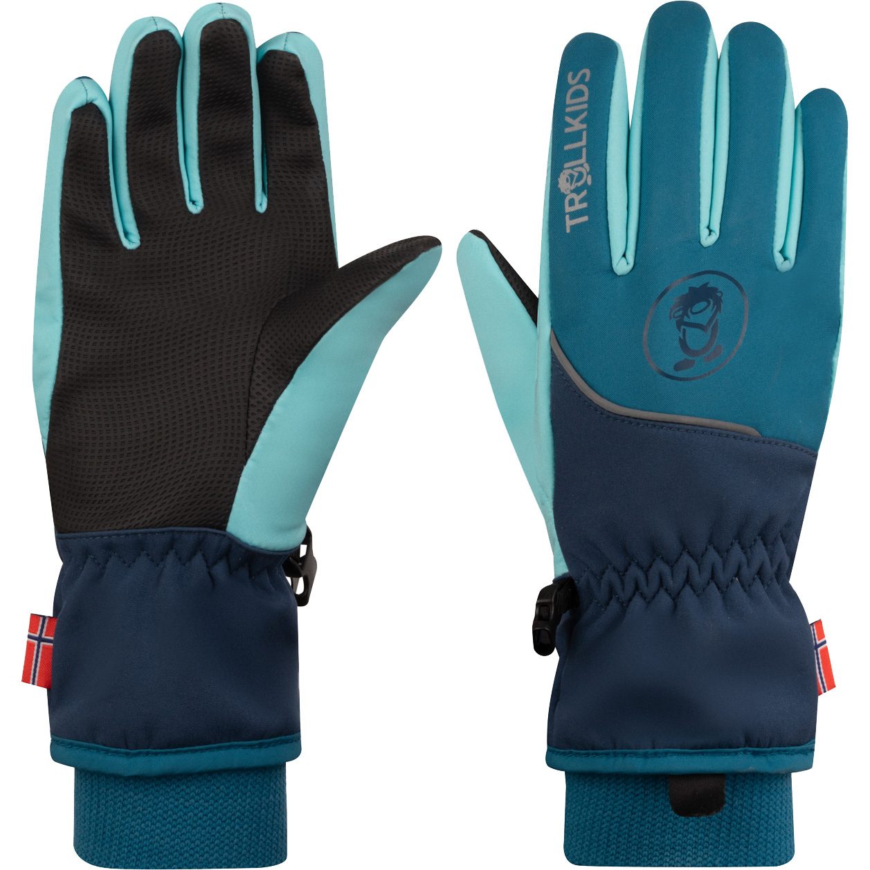 Trollkids Trolltunga Fingerhandschuhe Kinder dark marine