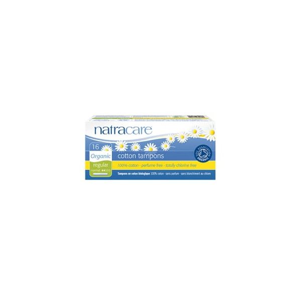 Natracare Bio Tampão Algodao Aplicador Regular 16 Unidades