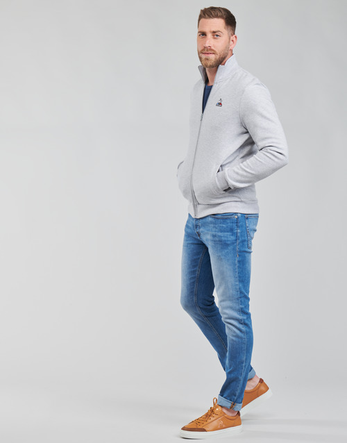 Le Coq Sportif - ESS FZ SWEAT N 3 M - Gris chiné
