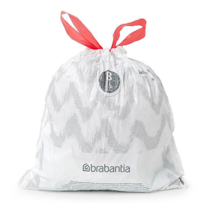 Brabantia afvalzakken code B - 5 liter 33x34cm - 20 stuks (8710755137747)