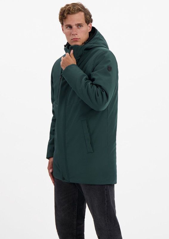 Kjelvik - Baris - Softshell Jas - Groen - Gewatteerd - Winddicht