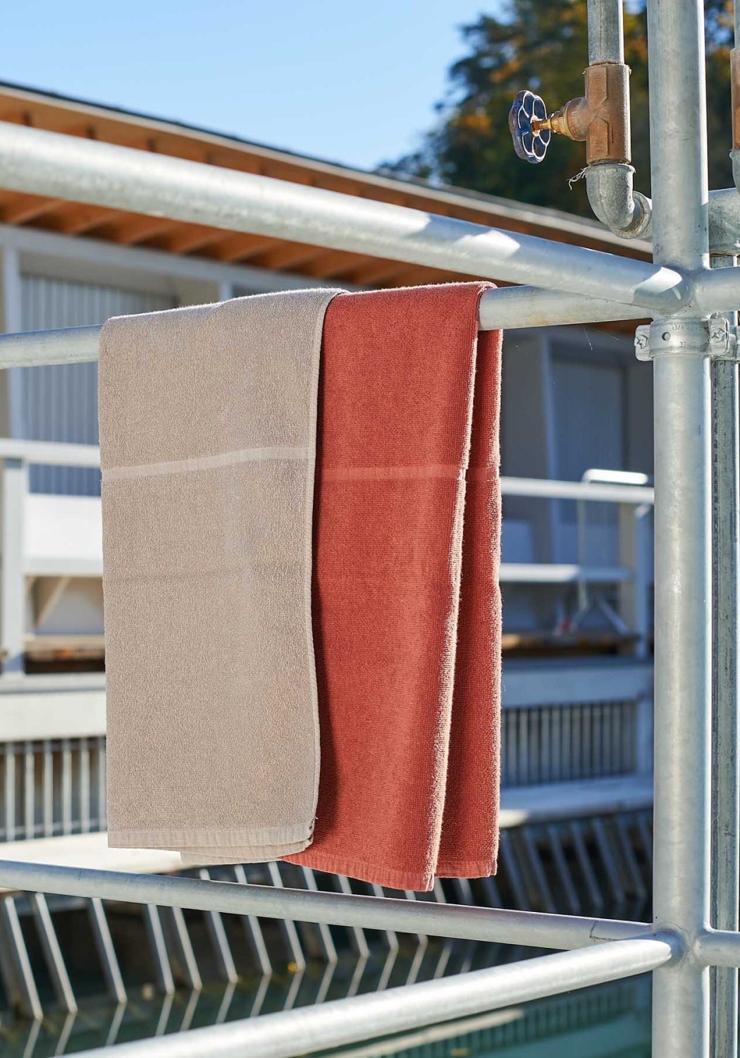 Lavie Handtuch Tilda Taupe