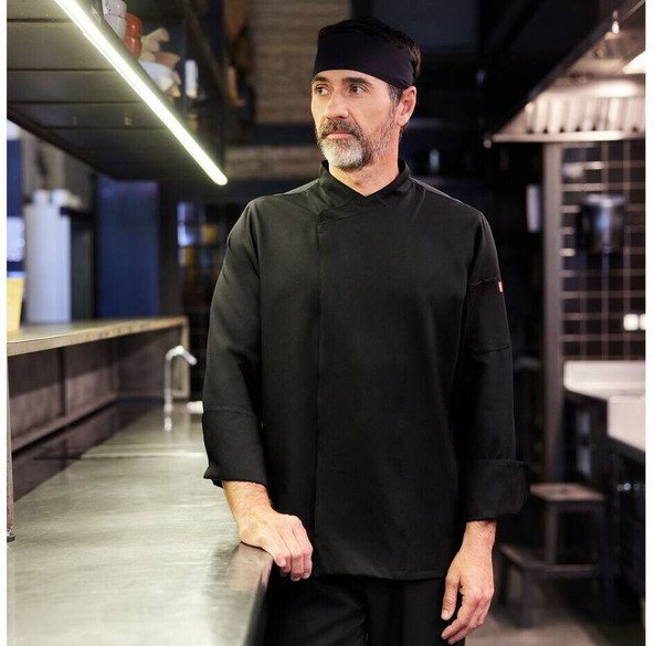 VELILLA V4005 - Bandana de Cuisine en Coton Bio Absorbant