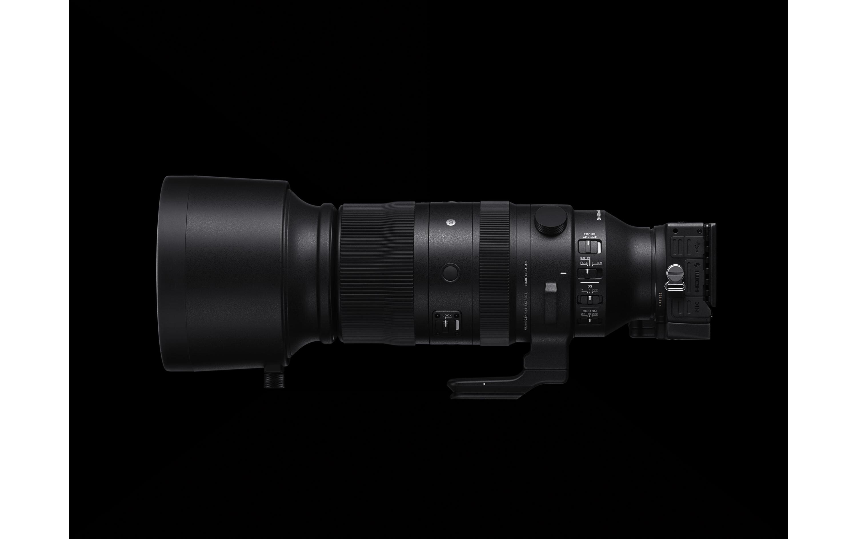 Zoomobjektiv 60-600mm F/4.5-6.3 DG DN OS Sony E-Mount<br>10-fach Ultra-Telezoom-Objektiv
