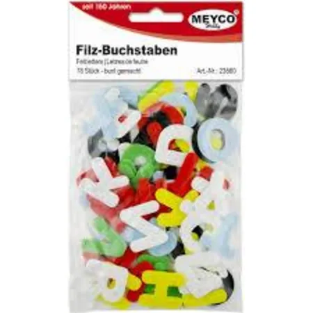 Meyco - Filz Buchstaben50 Stück