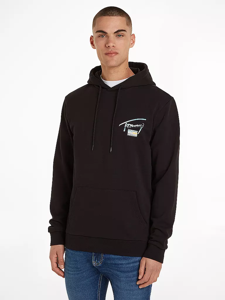 TOMMY JEANS Kapuzensweater - Hoodie schwarz