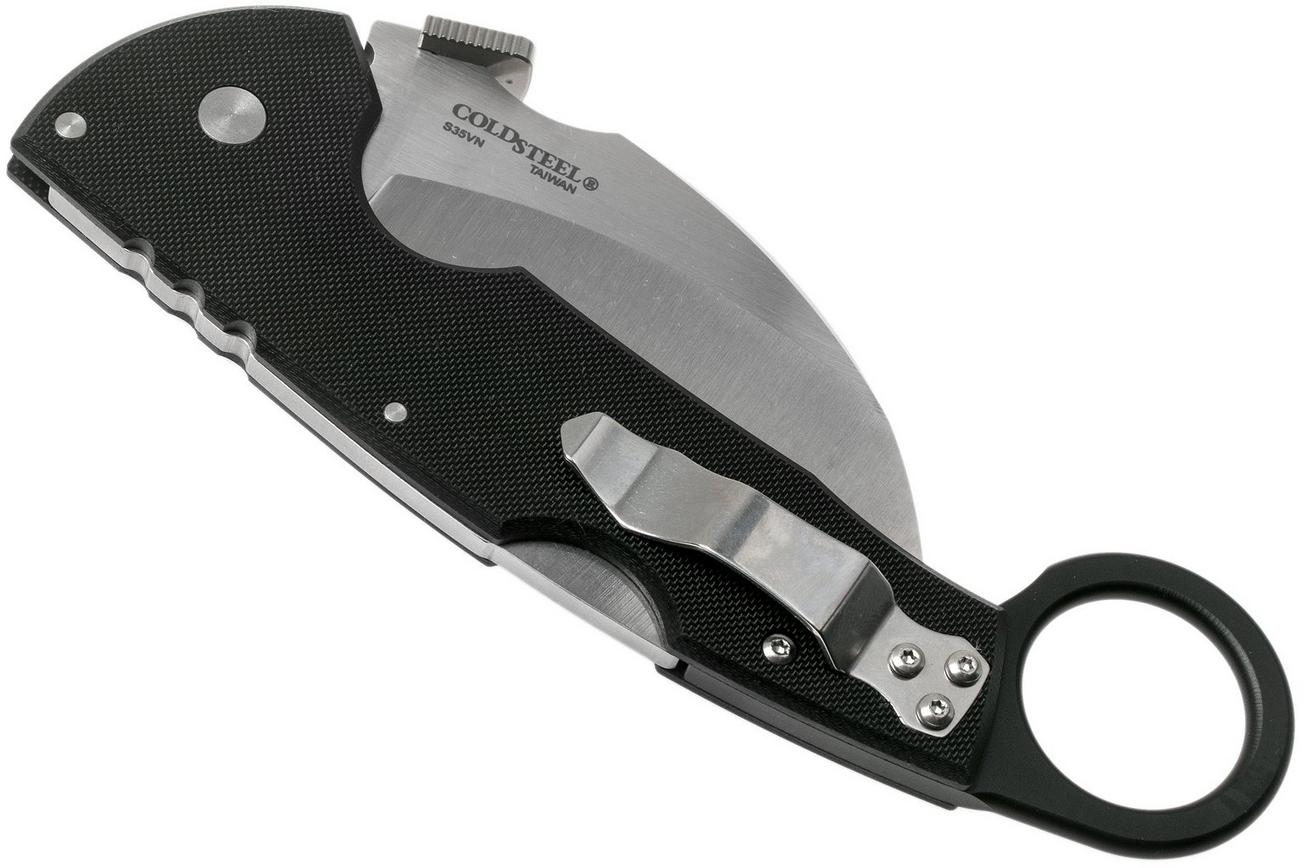 Cold Steel Tiger Claw plain edge 22C karambit zakmes