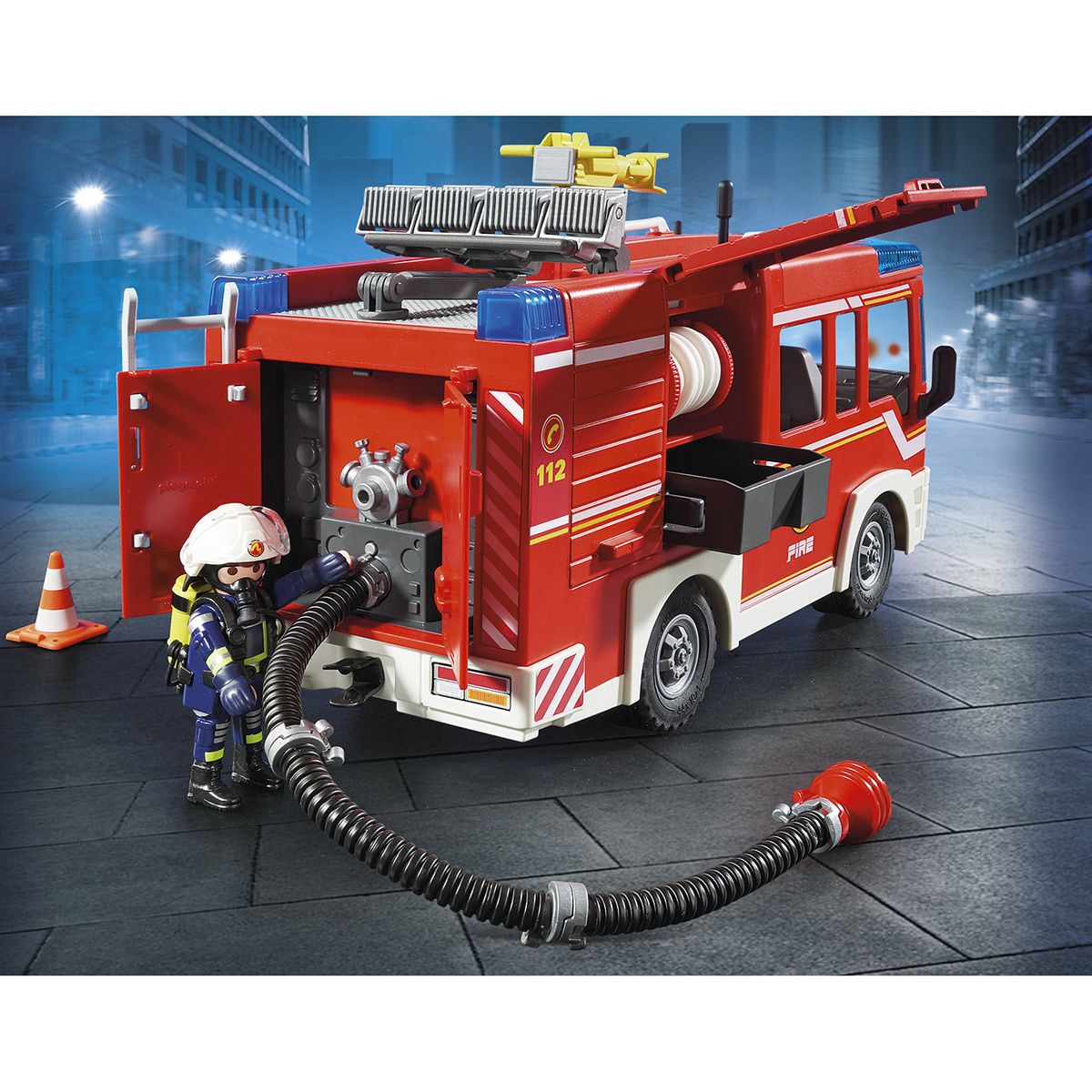 Fourgon d'intervention des pompiers Playmobil City Action 9464