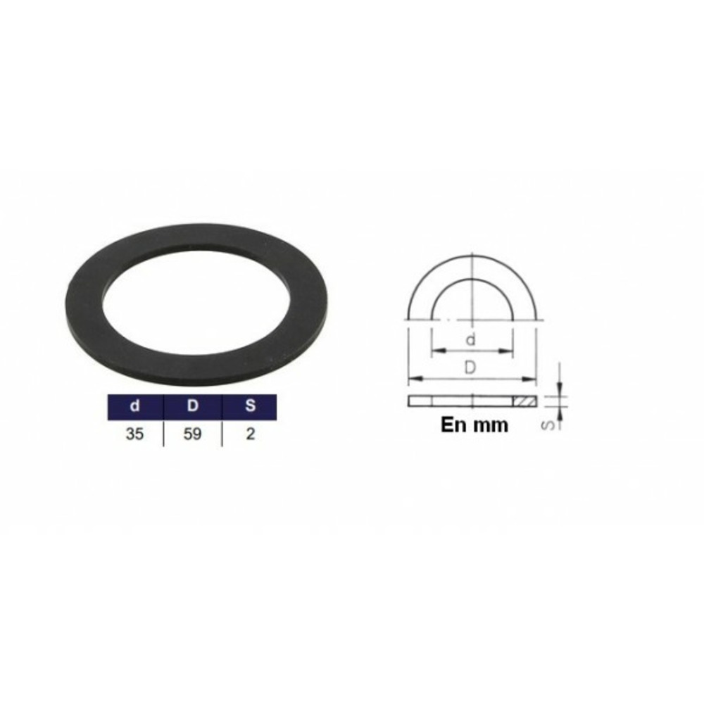 Joint plat 40mm 1