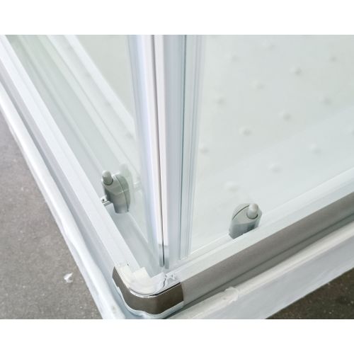 Badstuber Twist complete douchecabine kitvrij vierkant 80x80x215cm