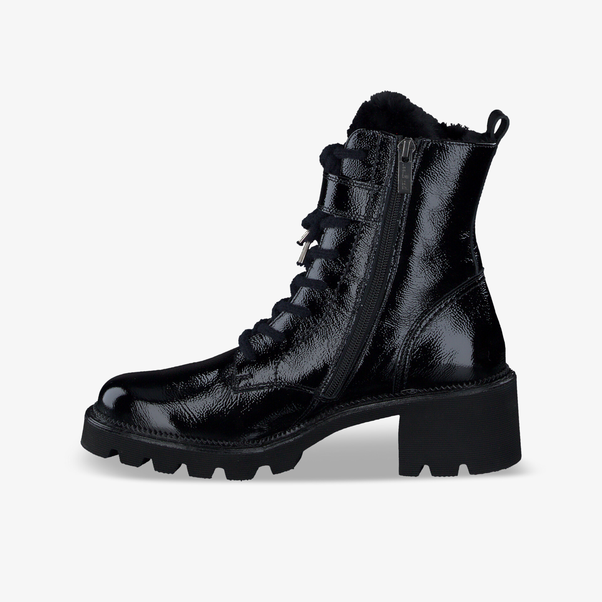 paul green Unisex Biker Boots schwarz