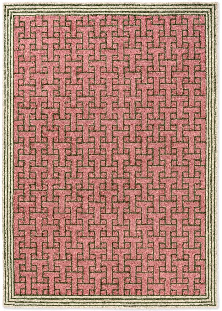 Vloerkleed Dusted Pink 455802 T Monogram