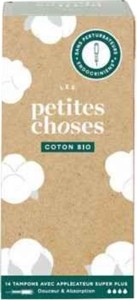 LES PETITES CHOSES Tampons Applikator super plus Bio, 14 Stück
