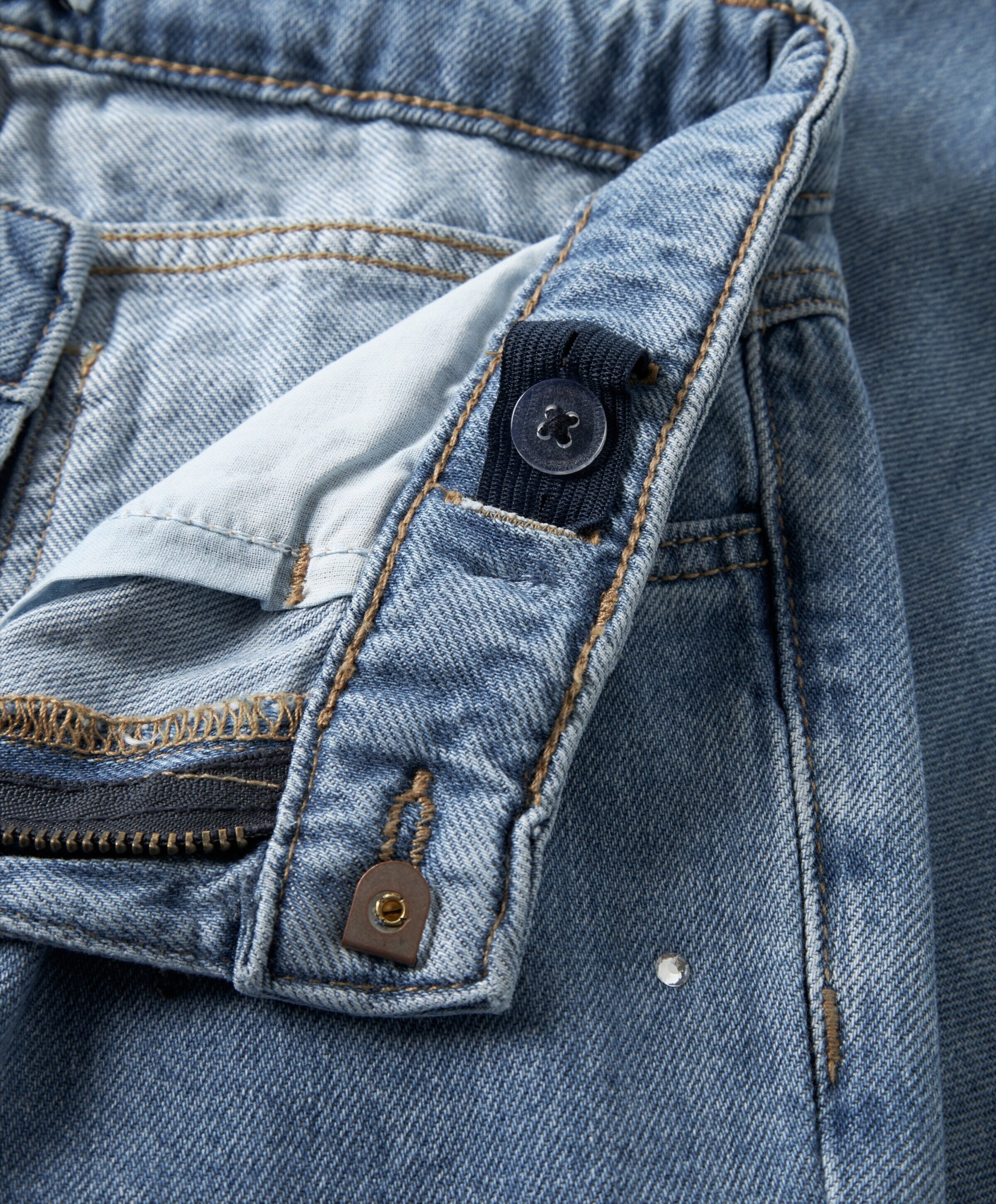 Name it NKFROSE STRAIGHT JEANS 3366-BE NOOS meisjes jeans blauw
