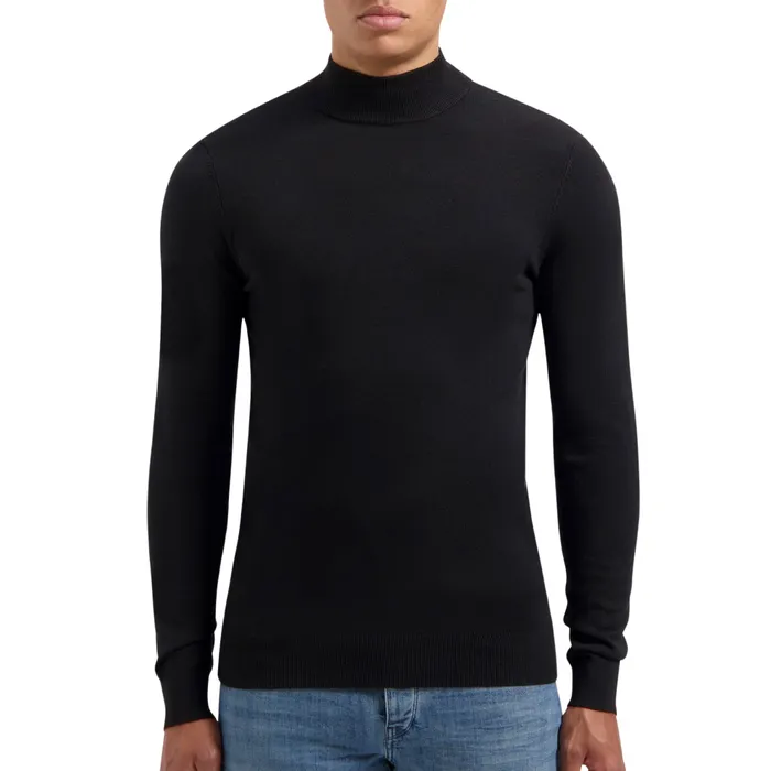 Pure Path Essential Knitwear Mockneck Sweater Heren