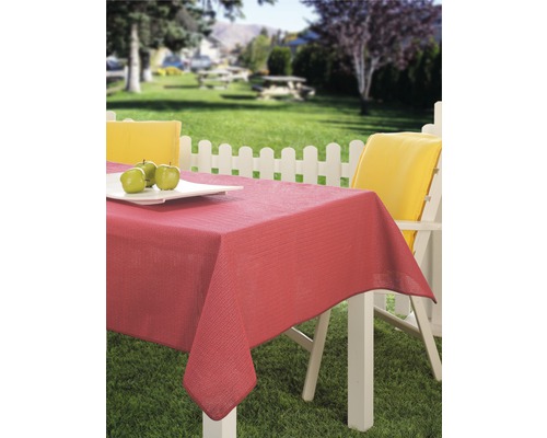 Tuintafelkleed rood 130 x 160 cm