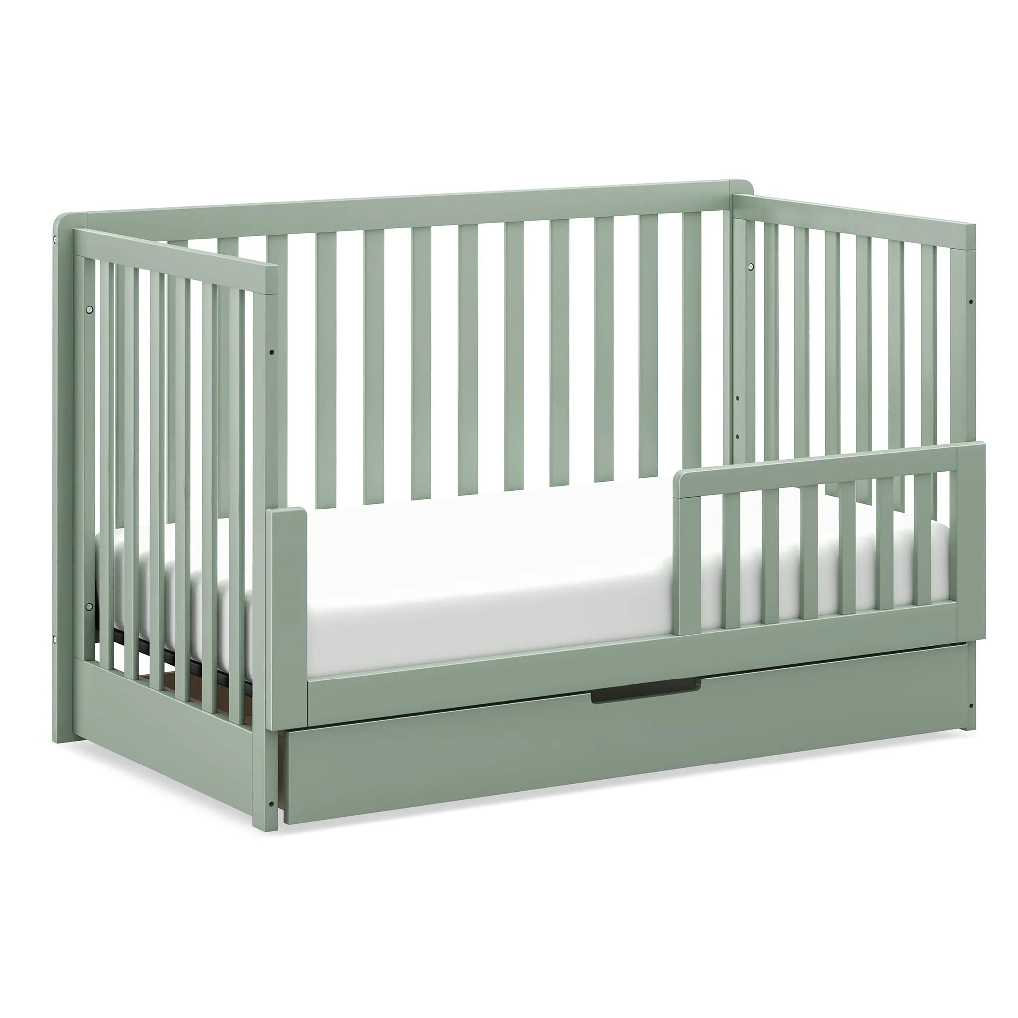 DaVinci Couchette Convertible 4-en-1 Colby avec Tiroir Gigogne - Sauge