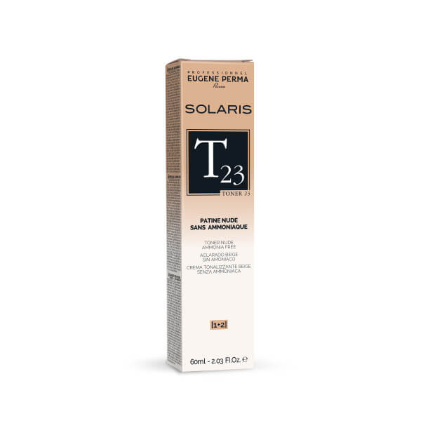 Patine nude T23 sans ammoniaque Solaris Eugène Perma 60ml