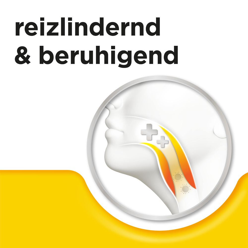 Dobensana® Honig- und Zitronengeschmack Lutschtabletten bei ersten Anzeichen von​ Halsschmerzen