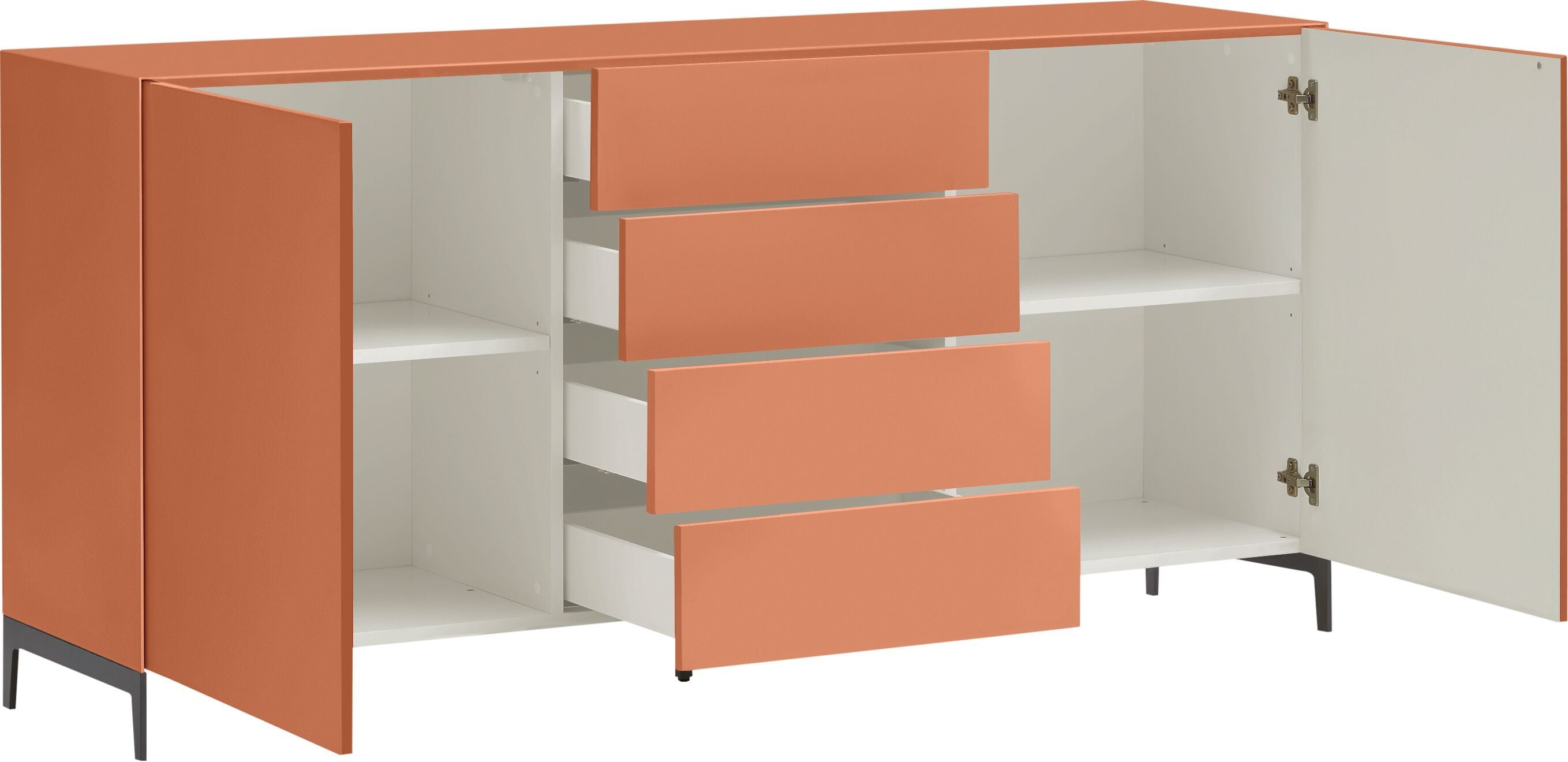 LUX Sideboard - Terra / B: 180.0 cm x T: 46.0 cm x H: 86.5 cm