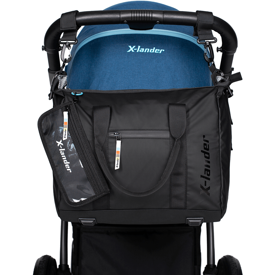 X-lander Wickeltasche X-Rollbag Black Soul