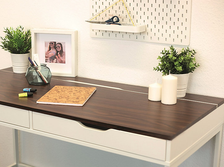 Adhésif décoratif d-c-fix® bois bouleau chocolat 2m x 0.45m