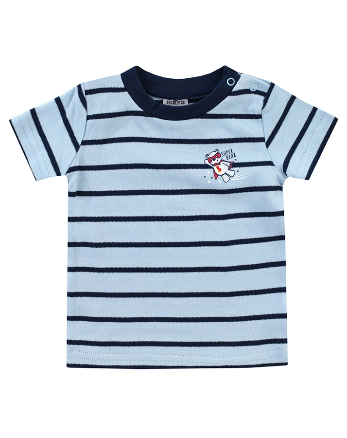 T-Shirt TOUGH BOY 2er-Pack in hellblau