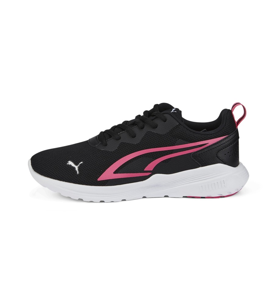 Tênis Puma All-Day Active, preto e rosa