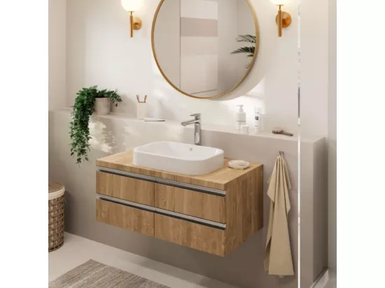 HANSGROHE Mitigeur de lavabo190 sans tirette ni vidage chromé