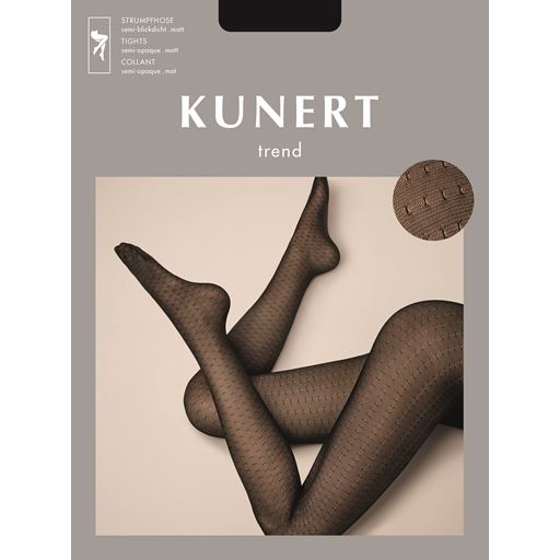 KUNERT New Dots Strømpebukser, Black, 42/44