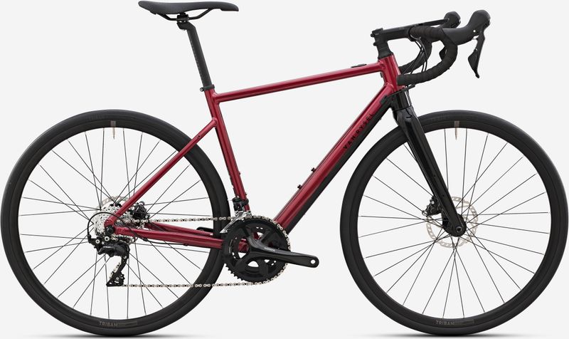 Elektrische racefiets voor dames e-edr af wmn 105 2x11s rood