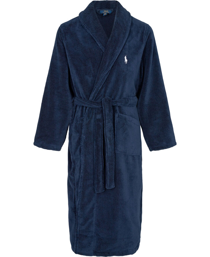 Polo Ralph Lauren Cotton Terry Robe Blå