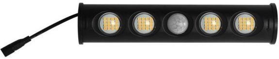 Wandbuitenlamp - 8W LED Solar - Warm Wit - Kunststof - IP65