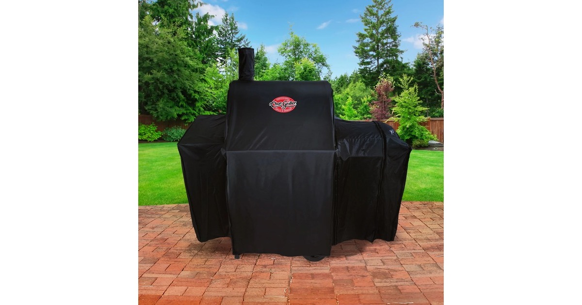 Char-GrillerWrangler Grill cover beschermkap  (Zwart)