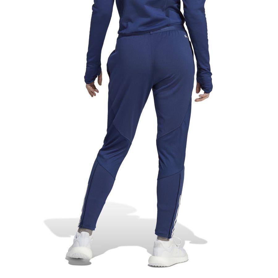 Italie Bas de Survêtement Tiro 23 - Bleu Marine/Blanc Femme
