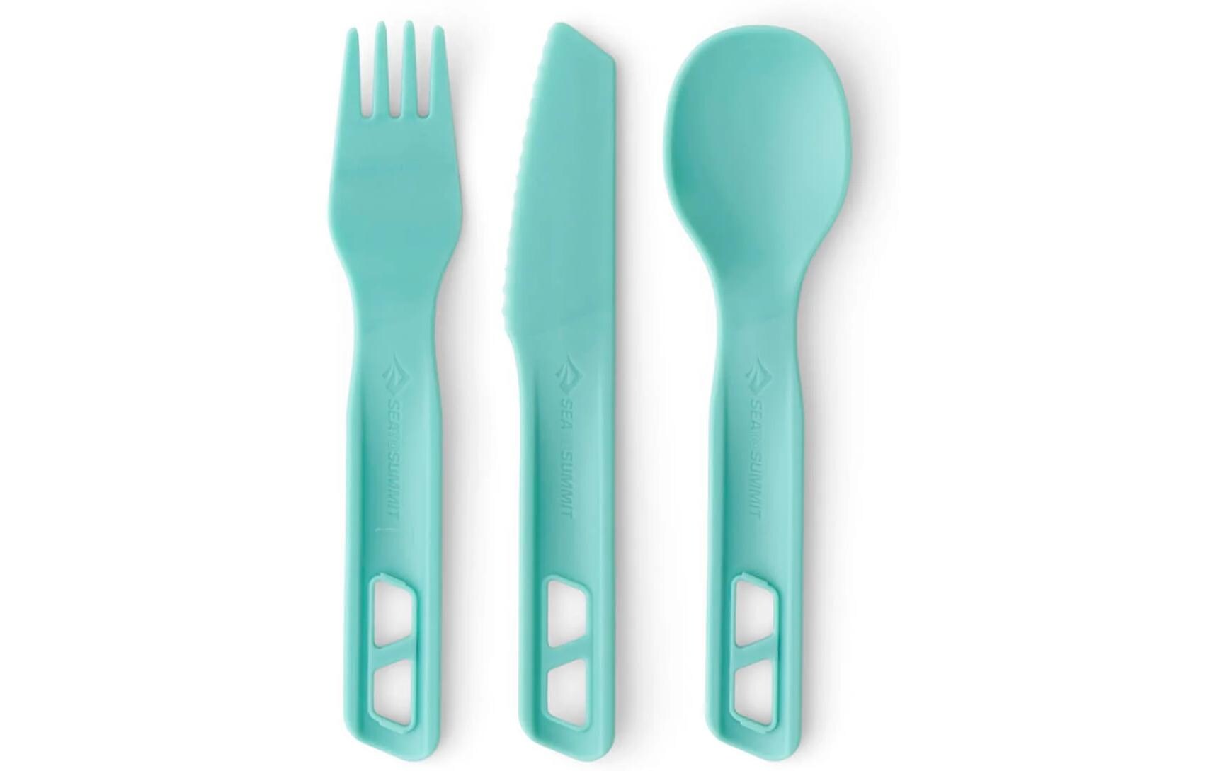 Passage Cutlery Set Türkis/GrünBesteckset aus glasfaserverstärktem Polypropylen