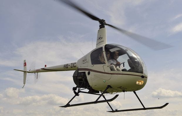Helikopterflug über Luzern als luftige Geschenkidee