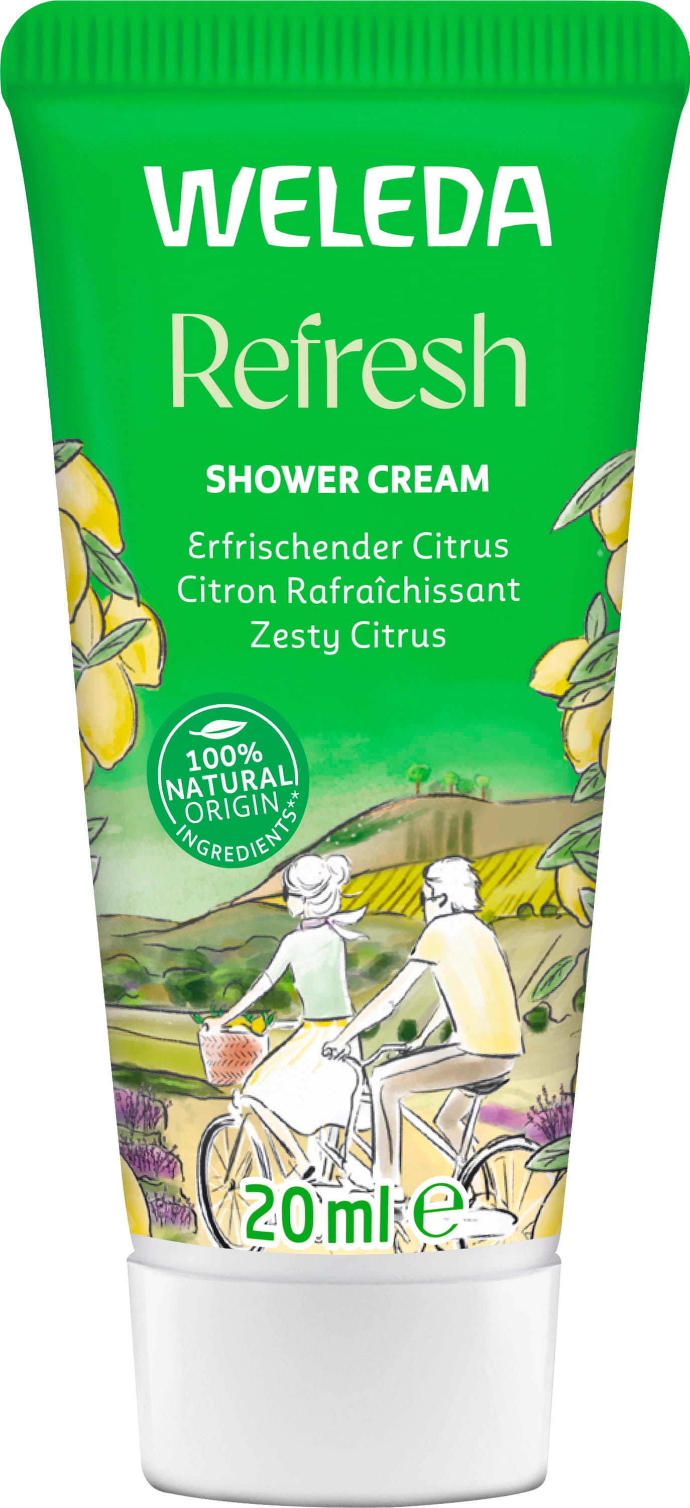 Weleda  Refresh Shower Cream Citrus, 20 ml