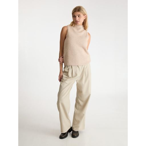 Neo Noir Odelia Knit Vest, Sand, 36