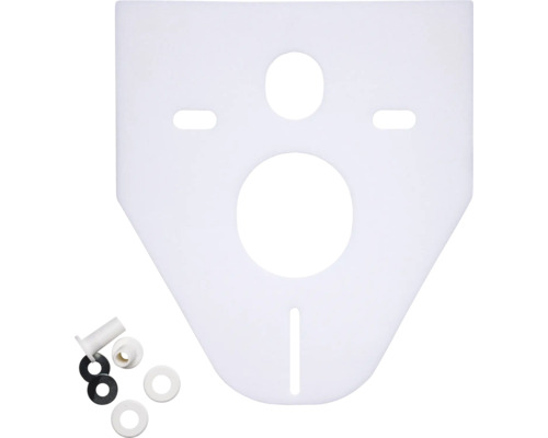 Geluidsisolatieset voor wandcloset en bidet