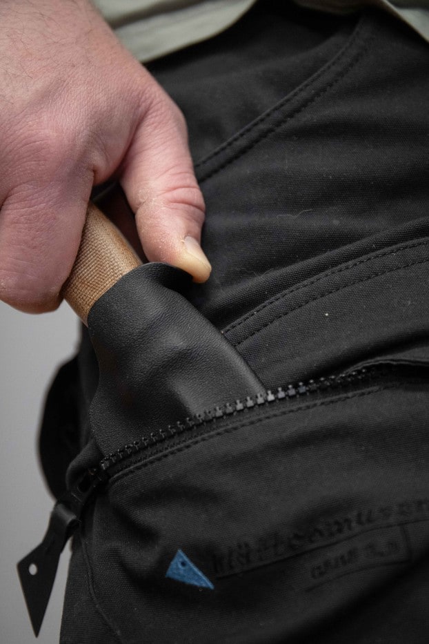 Casström Fält Knife Canvas Micarta<br>Kompromissløs kniv!