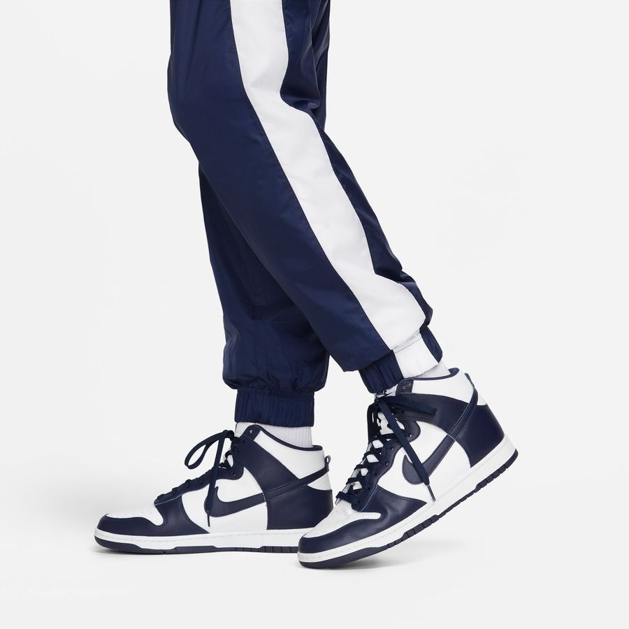 Nike Survêtement NSW Club Woven - Bleu Marine/Blanc