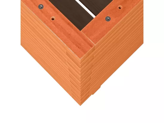 Jardinière bac lit surélevé bois marron 50 x 50 x 72 cm 02_0038465