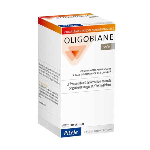 Pileje Oligobiane FeCu 90 cápsulas