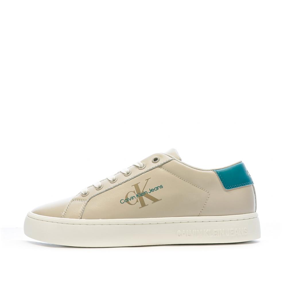 Calvin Klein Jeans Baskets Beige Homme Calvin Klein Jeans YM0YM00491