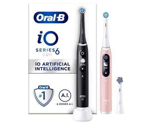 Oral-B iO6 Series M6 - Black/Light Rose