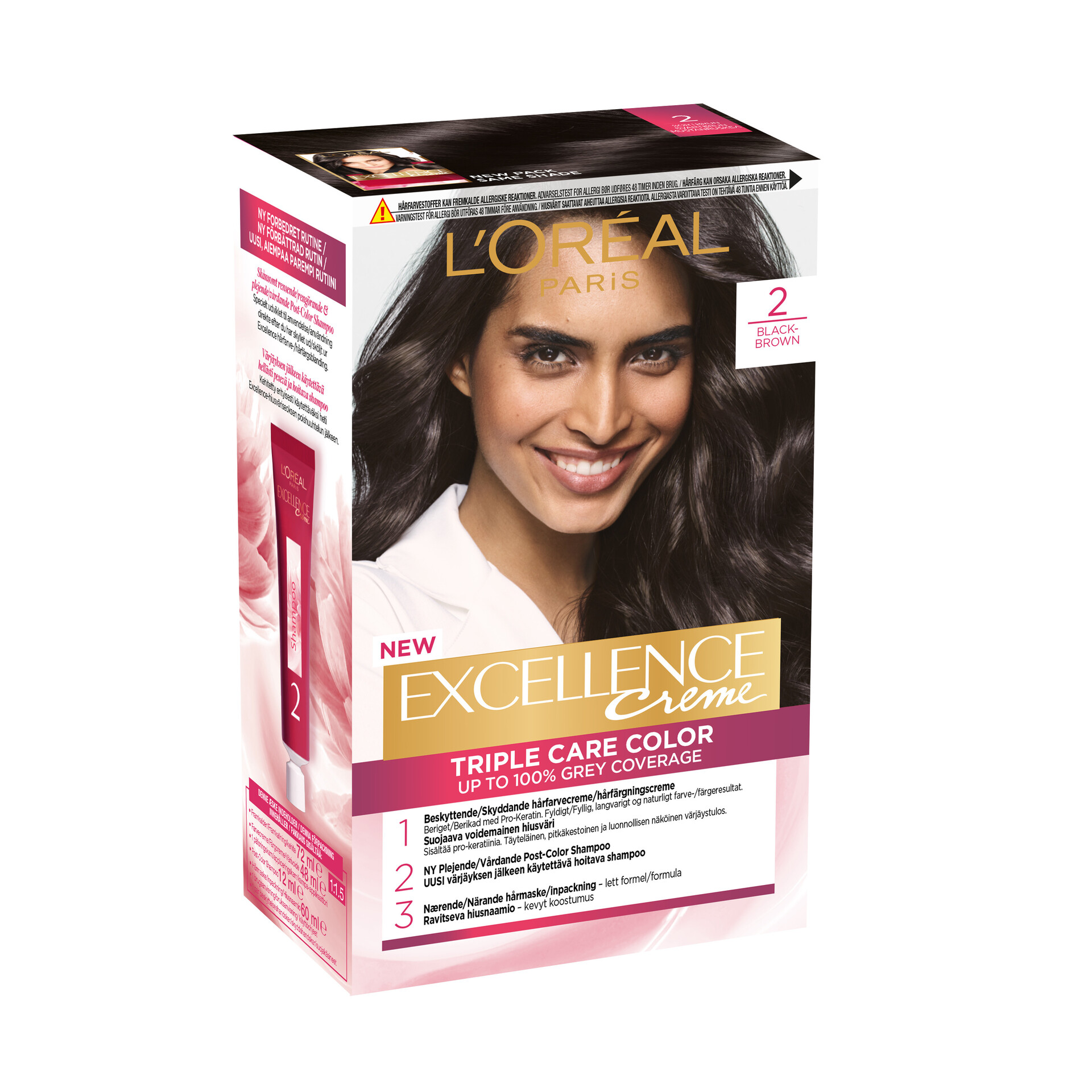 Excellence Crème 2 Black-Brown