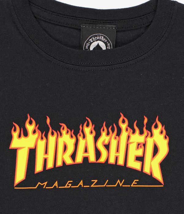 Thrasher Flame T-Shirt kids (black)