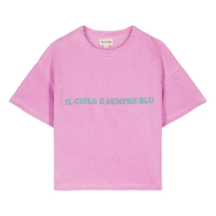 We Are Kids T-Shirt Jordan Il Cielo Eponge Bio | Rose