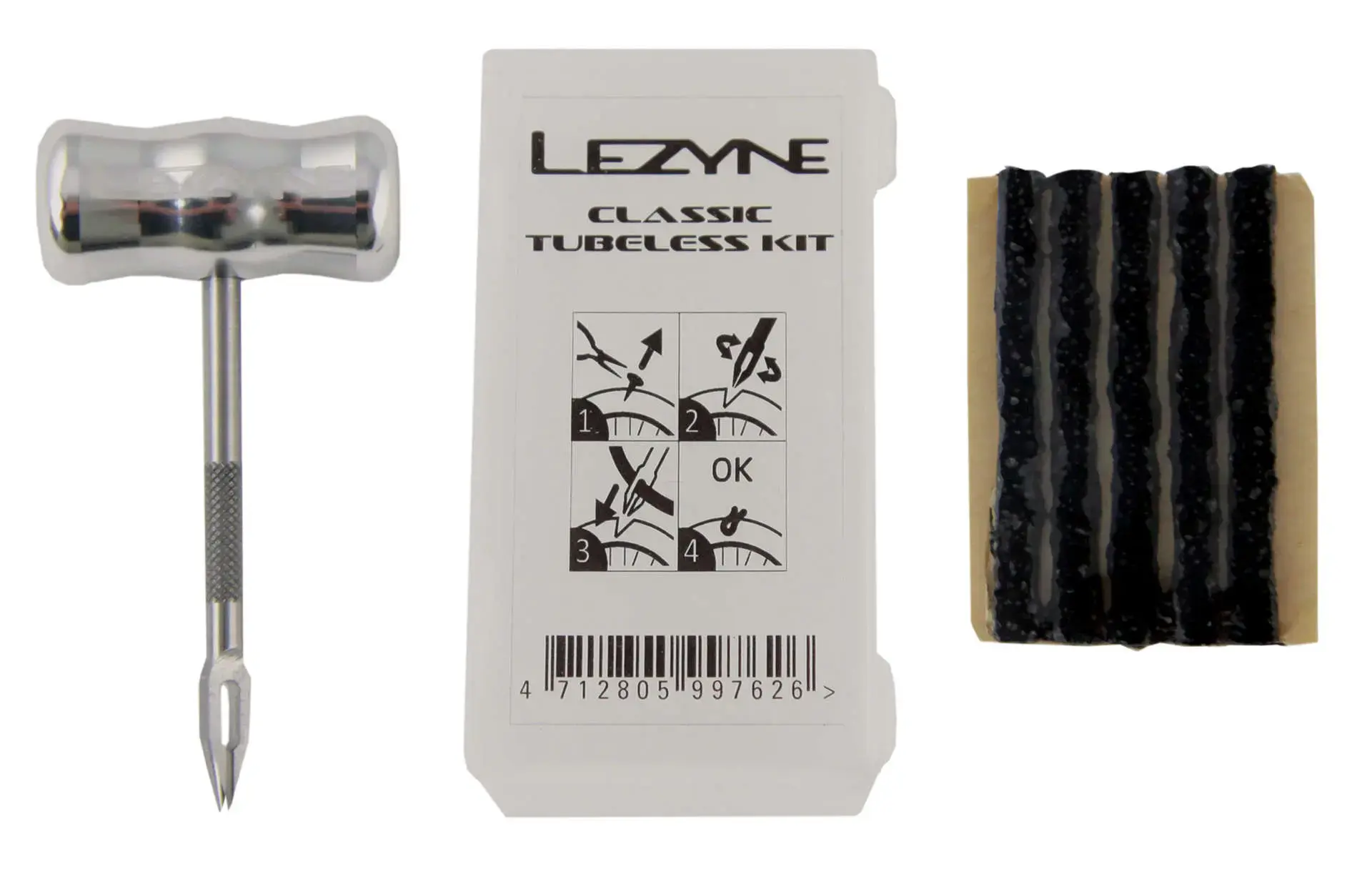 Lezyne Classic Tubeless Kit Zwart
